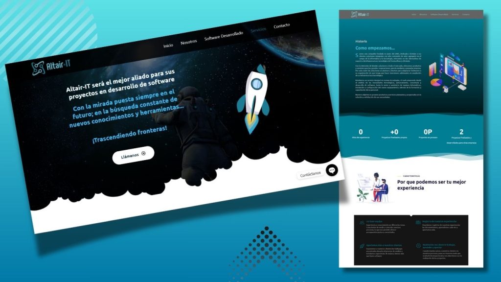 Página Web de Altair-IT